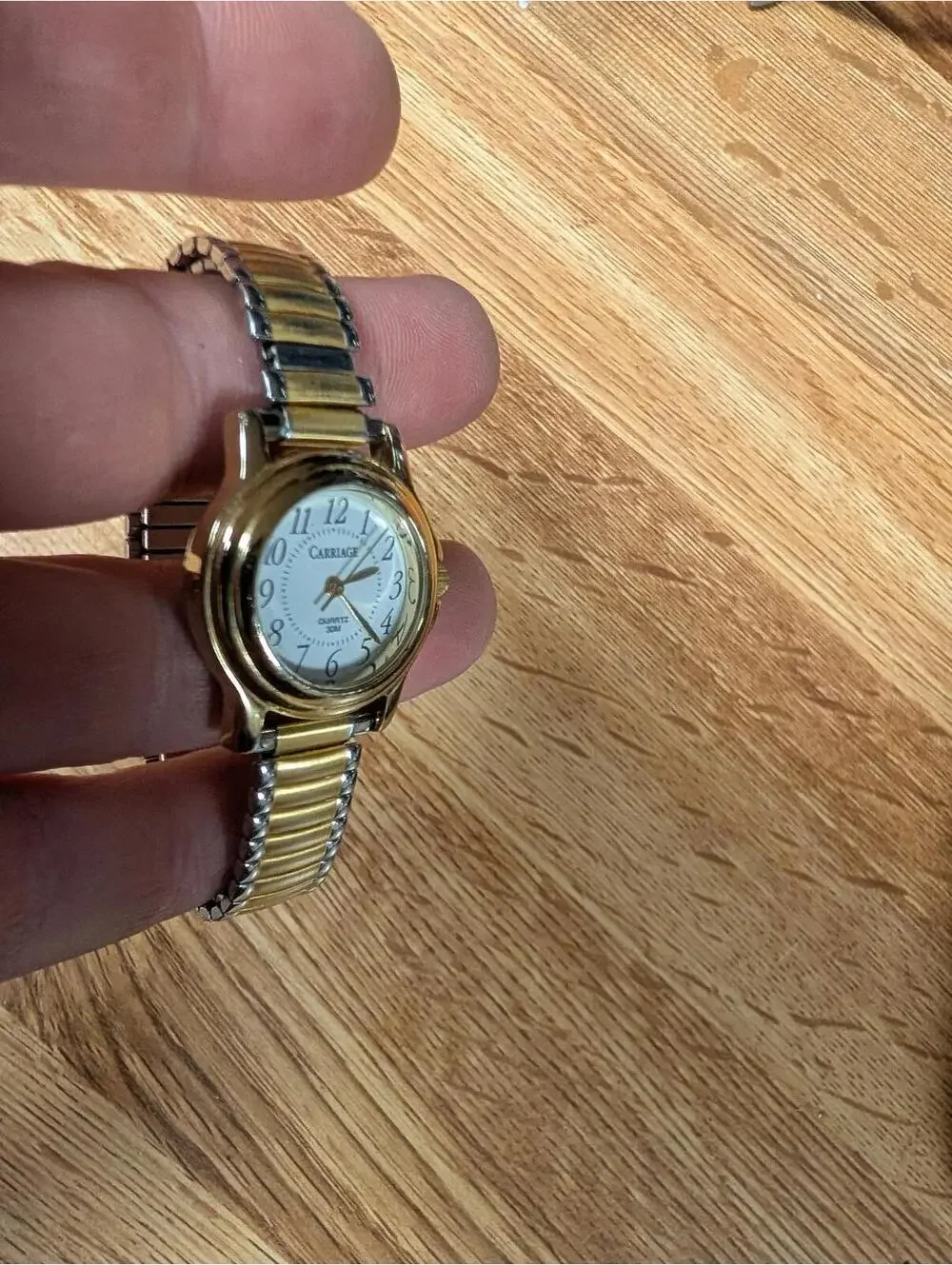 Carriage Quartz Women's Two-Tone Wristwatch